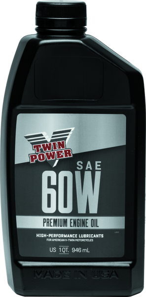 Twin Power 60Wt Premium Oil Quart - 539002