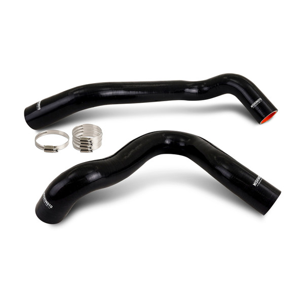Mishimoto 99-01 Ford F-250 7.3L Coolant Hose Kit Upper Reroute BK - MMHOSE-F2D-99RRBK