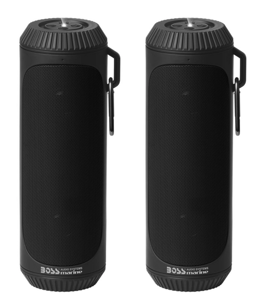 Boss Audio Systems Bluetooth Speakers/ 1.5in Speakers Built-in Flashlight - BOLTBLK