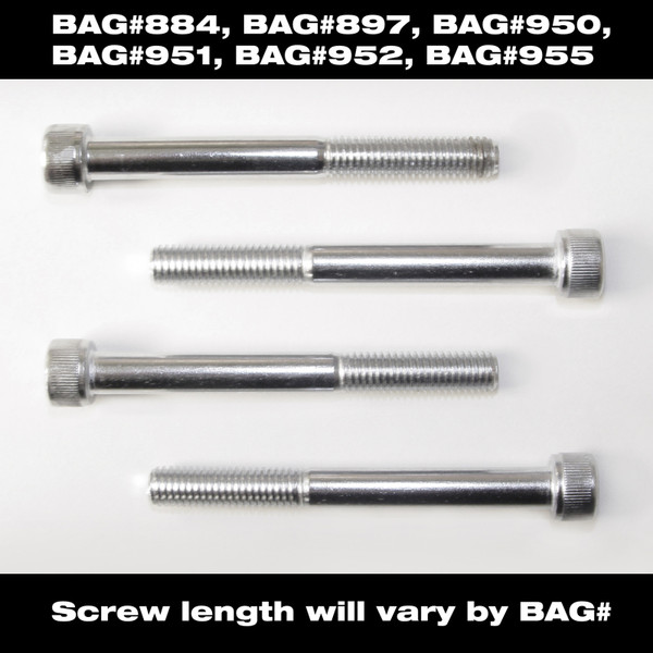 National Cycle 01-07 Honda Shadow Spirit Hardware Kt S/Paladin Bags - BAG#951