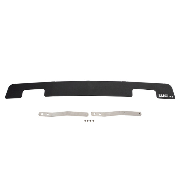 Wehrli 11-14 Chevy 2500/3500 HD Valance Filler Panel Kit w/ Tow Hooks - Fine Tex Black - WCF100368-FTB
