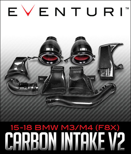 EVENTURI CARBON AIR INTAKE SYSTEM V2: 2015–2018 BMW M3/M4 (F8X)