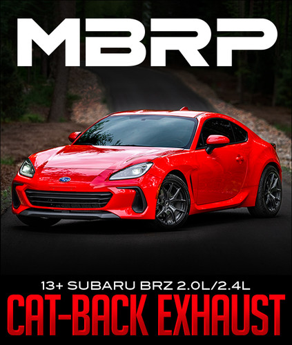 MBRP ARMOR PRO SERIES CAT-BACK: 2013+ SUBARU BRZ/ FRS 2.0L/ 2.4L TOYOTA GR86 2022+