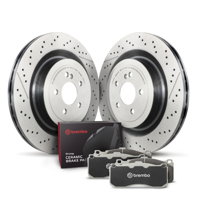 Brembo OE Rear Disc Brake Kit - KT00B86