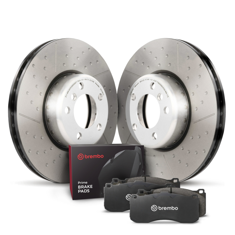 Brembo OE 12-15 BMW 328i/328i xDrive Front Disc Brake Kit - KT04473