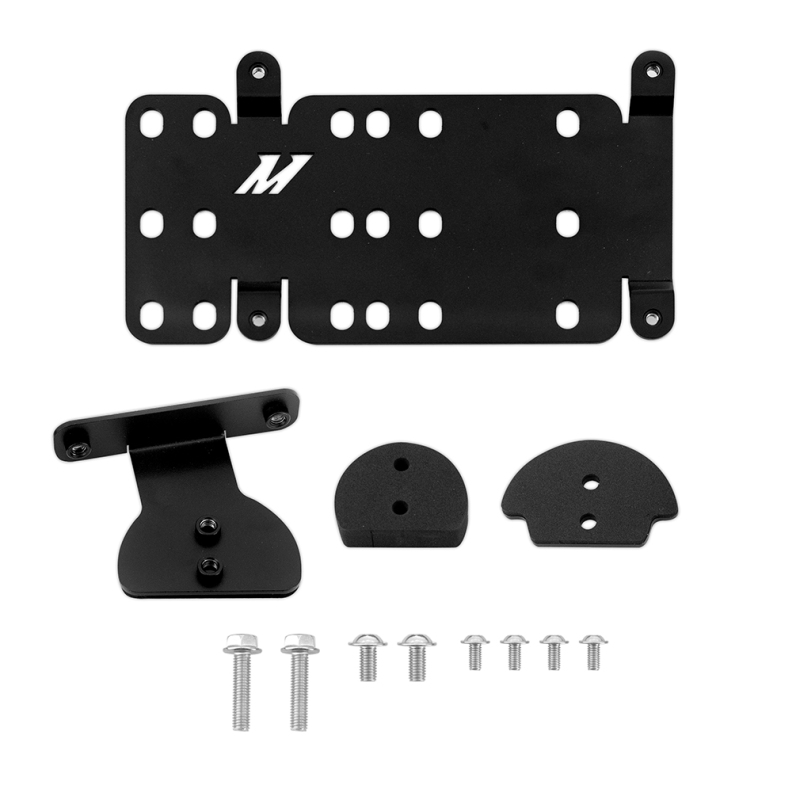 Mishimoto 2022+ Chevy 1500 Tow Hook License Plate Relocation Bracket - MMLP-T1-22