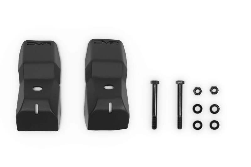 DV8 Offroad 10-23 Toyota 4Runner Rear Shock Skid Plates - SPTF3-01
