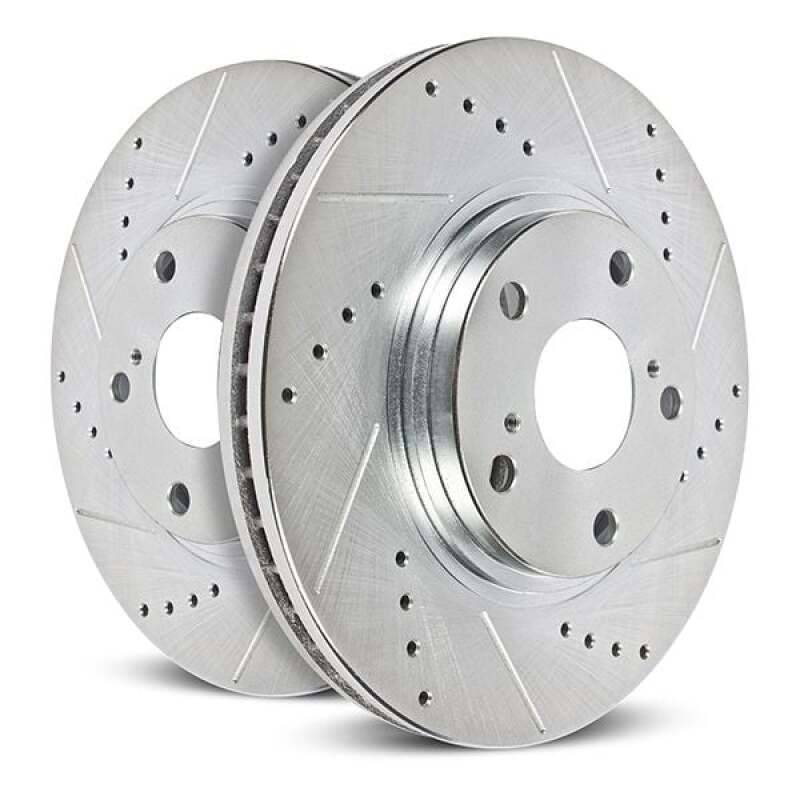 Power Stop 2021 Dodge Durango Front Drilled & Slotted Rotor (Pair) - AR83109XPR