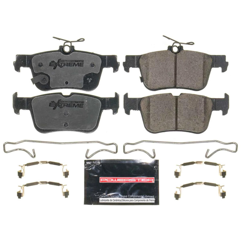 Power Stop 21-22 Ford Mustang Mach-E Rear Z26 Street Brake Pads w/Hardware - Z26-2384
