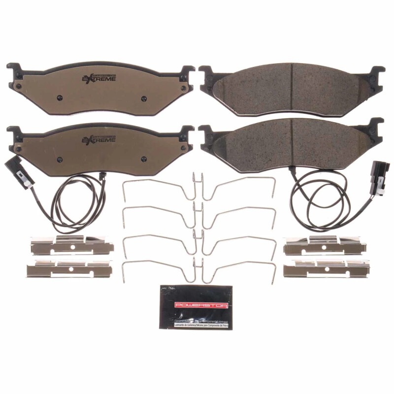 Power Stop 08-09 Ford F-53 Motorhome Chassis Rear Z36 Truck & Tow Brake Pads w/Hardware - Z36-1066C