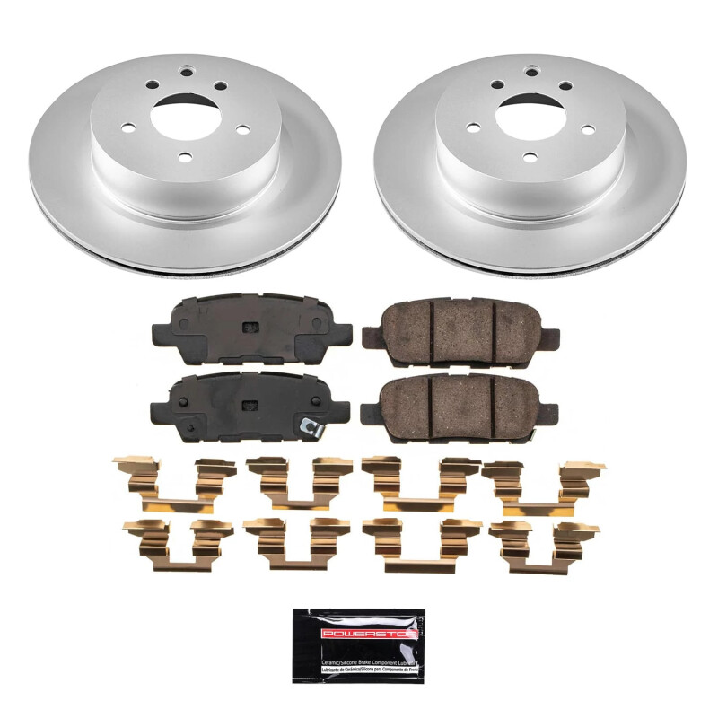 Power Stop 20-22 Cadillac CT4 Front Z17 Coated Brake Kit - CRK9074