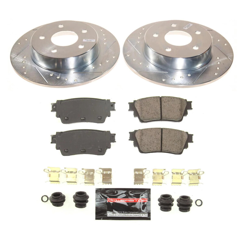 Power Stop 19-23 Nissan Altima Rear Z23 Evolution Brake Kit - K8675
