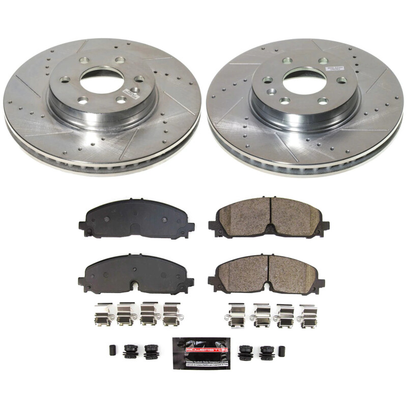 Power Stop 21-22 Chevrolet Colorado Front Z23 Evolution Brake Kit - K8741
