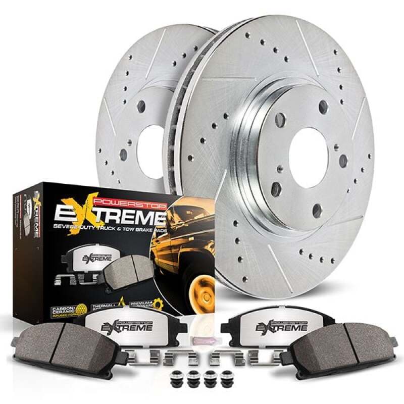 Power Stop 2023 Ford Bronco Sport Front Z36 Truck & Tow Brake Kit - K8926-36
