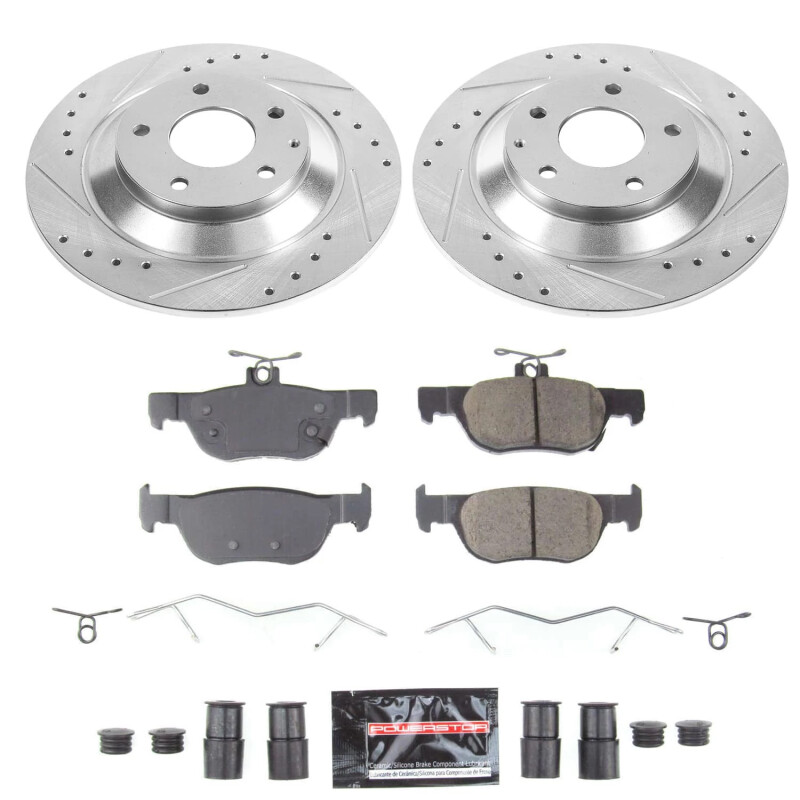 Power Stop 20-22 Mazda CX-30 Rear Z23 Evolution Brake Kit - K9136