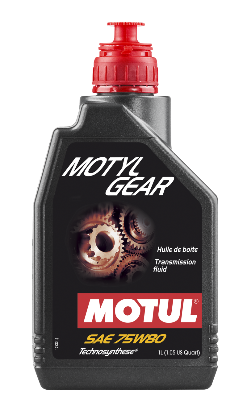 Motul 1L Transmision MOTYLGEAR 75W80 - Technosynthese - API GL-5 / MIL-L-2105D - 105782