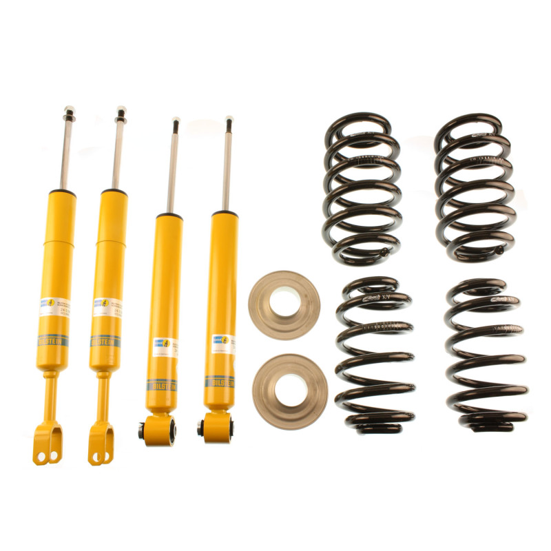 Bilstein B12 2003 Audi A4 Quattro Base Front and Rear Complete Suspension Kit - 46-188502