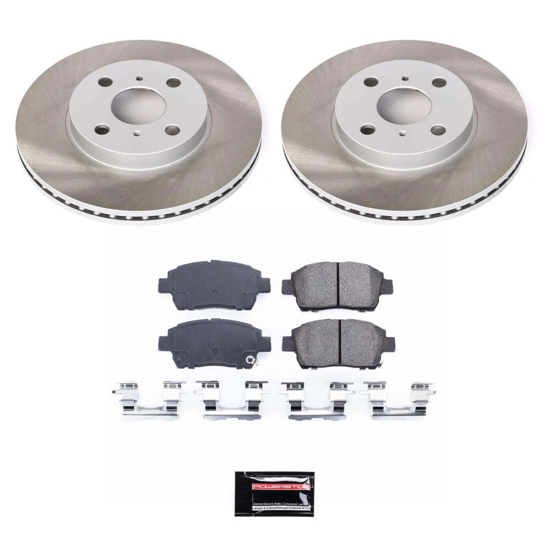 Power Stop 04-06 Scion xB Front Semi-Coated Rotor Kit - SC109