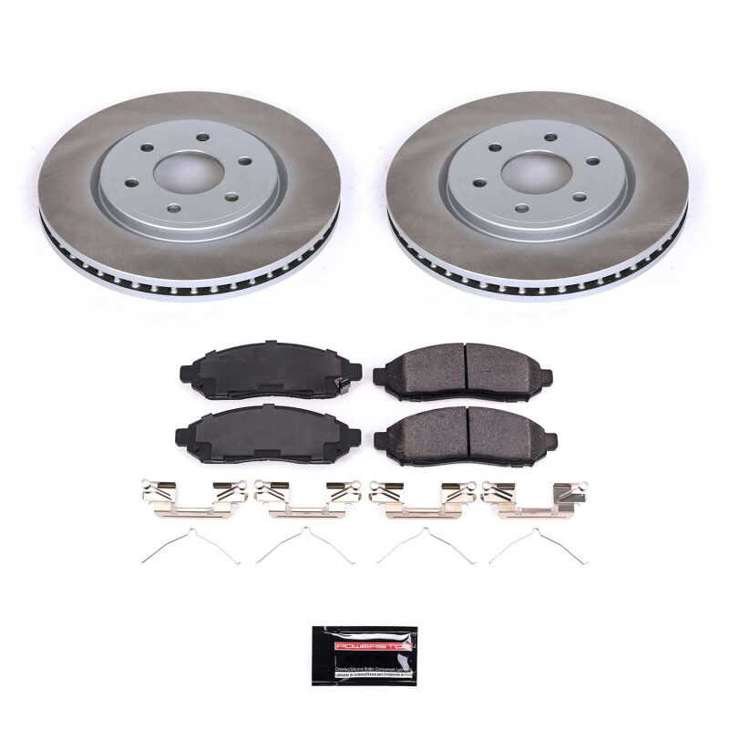 Power Stop 09-12 Suzuki Equator Front Semi-Coated Rotor Kit - SC142