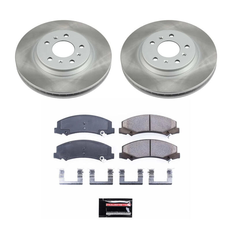Power Stop 06-07 Chevrolet Monte Carlo Front Semi-Coated Rotor Kit - SC1437 Power Stop 06-07 Chevrolet Monte Carlo Front Semi-Coated Rotor Kit - SC1437