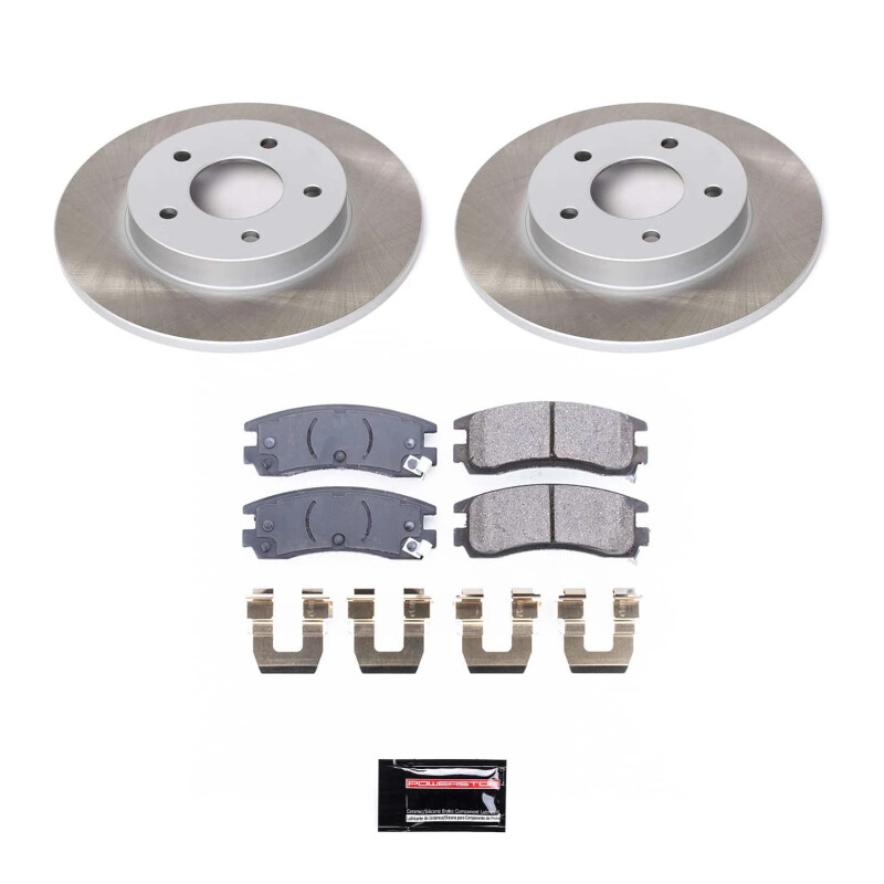Power Stop 00-05 Pontiac Bonneville Rear Semi-Coated Rotor Kit - SC1526