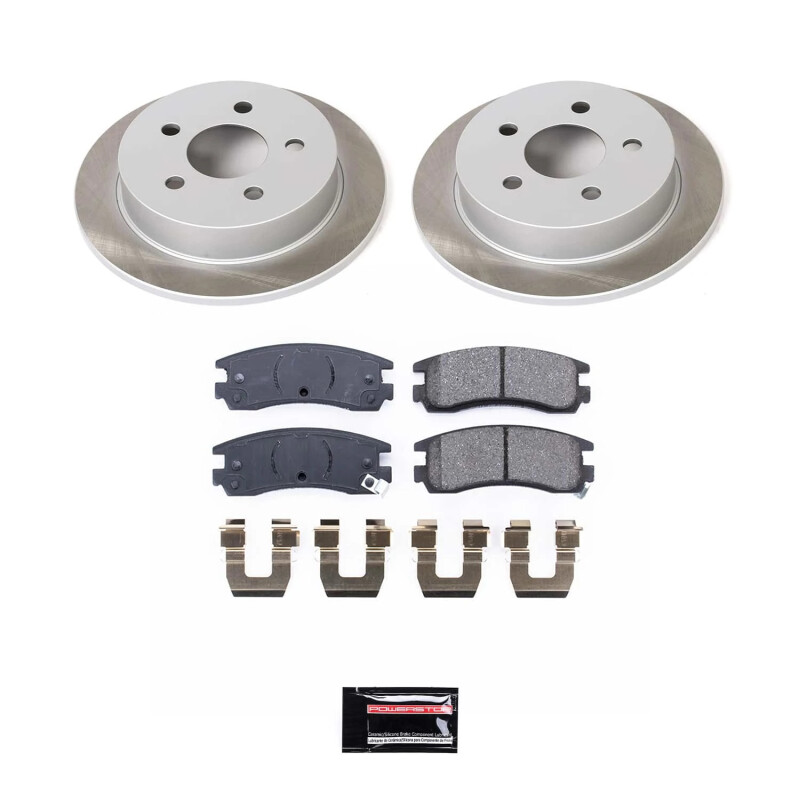 Power Stop 97-03 Pontiac Grand Prix Rear Semi-Coated Rotor Kit - SC1558
