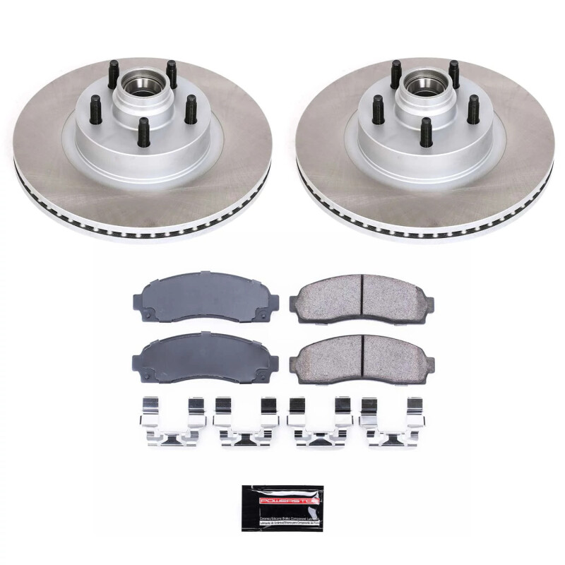 Power Stop 01-05 Ford Explorer Sport Trac Front Semi-Coated Rotor Kit - SC1920