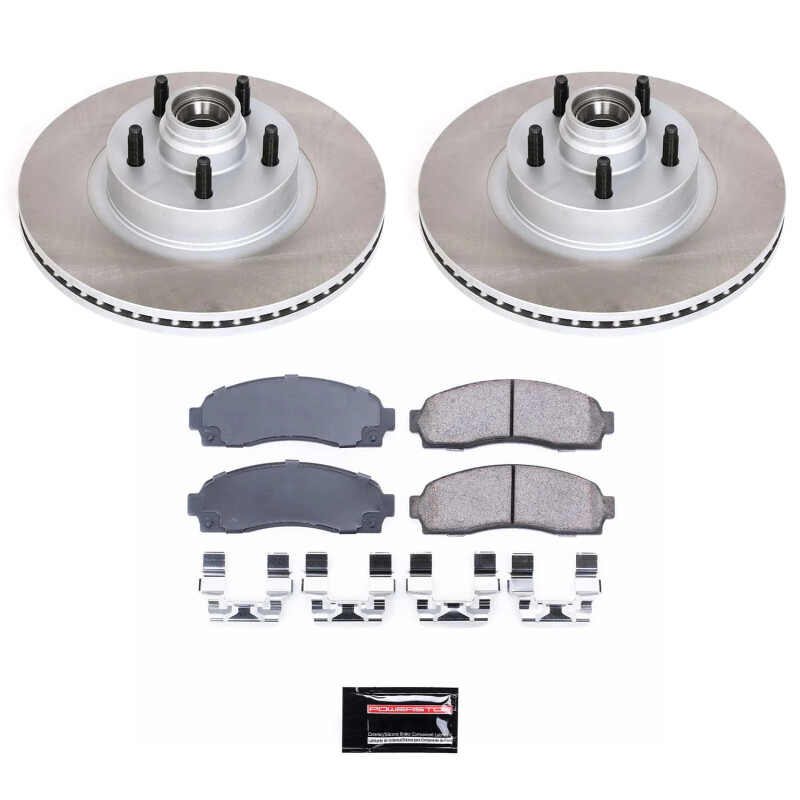 Power Stop 03-09 Mazda B4000 Front Semi-Coated Rotor Kit - SC1923