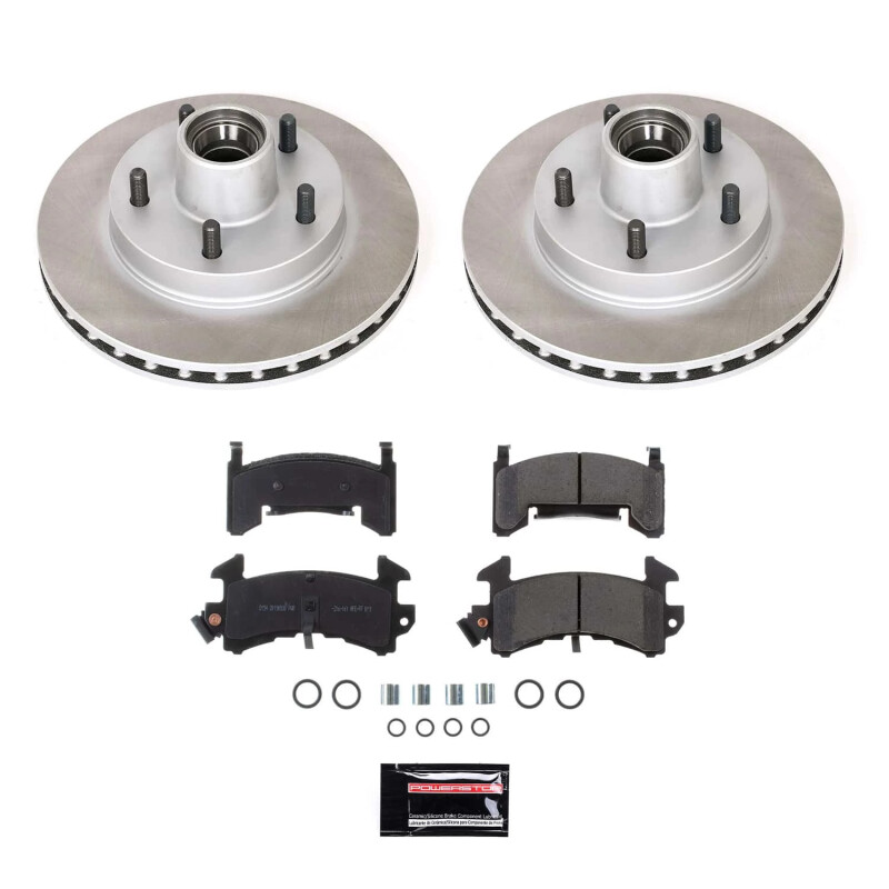 Power Stop 96-00 Isuzu Hombre Front Semi-Coated Rotor Kit - SC1985