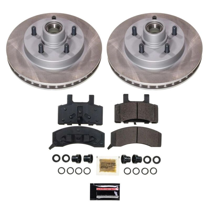 Power Stop 98-99 GMC Yukon Front Semi-Coated Rotor Kit - SC1991