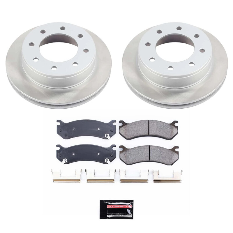 Power Stop 03-09 Hummer H2 Rear Semi-Coated Rotor Kit - SC2036