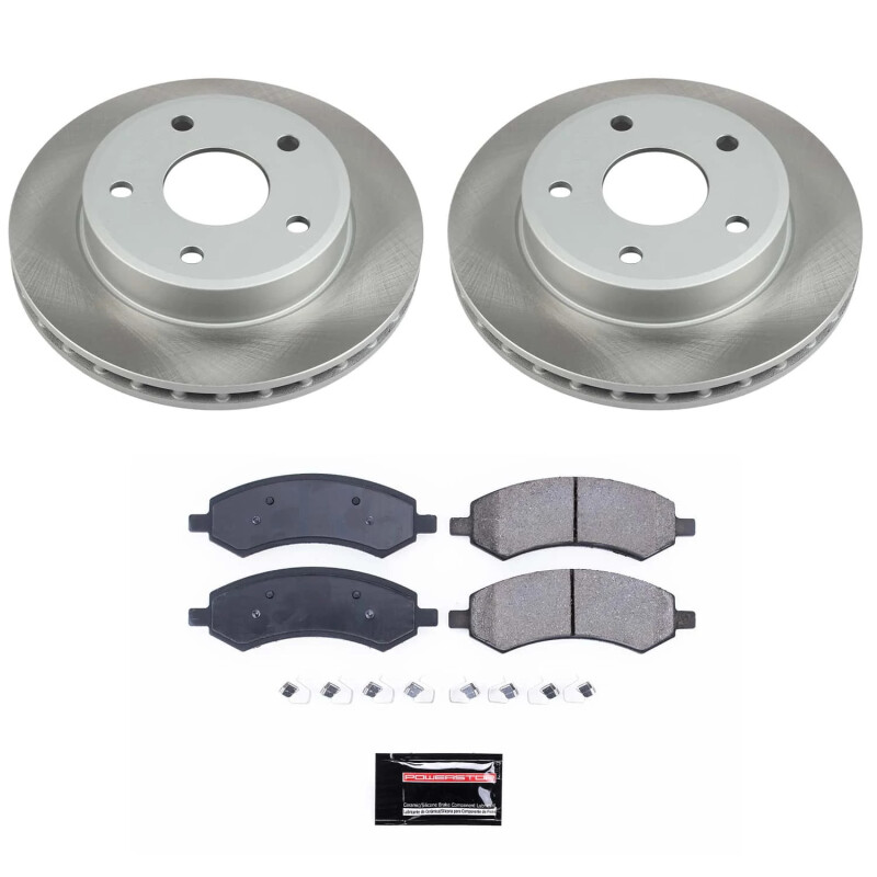 Power Stop 2011 Ram Dakota Front Semi-Coated Rotor Kit - SC2193
