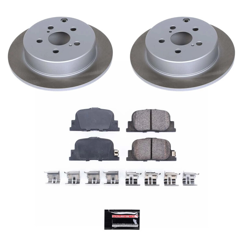 Power Stop 05-10 Scion tC Rear Semi-Coated Rotor Kit - SC2319
