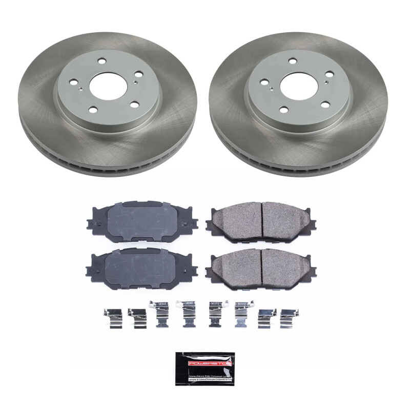 Power Stop 06-15 Lexus IS250 Front Semi-Coated Rotor Kit - SC2406