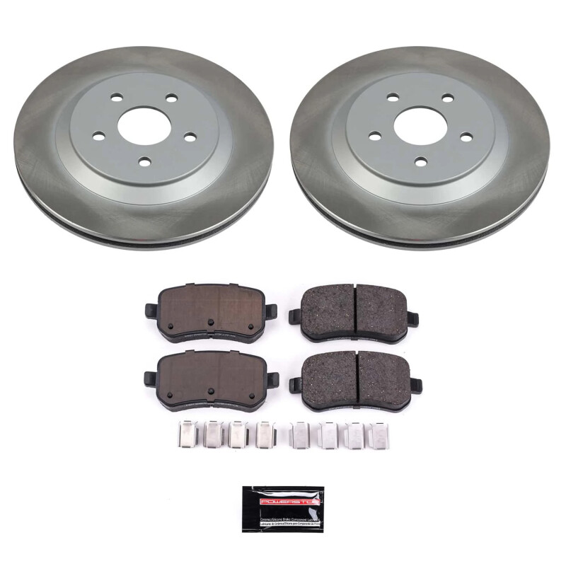 Power Stop 04-07 Mercury Monterey Rear Semi-Coated Rotor Kit - SC3061