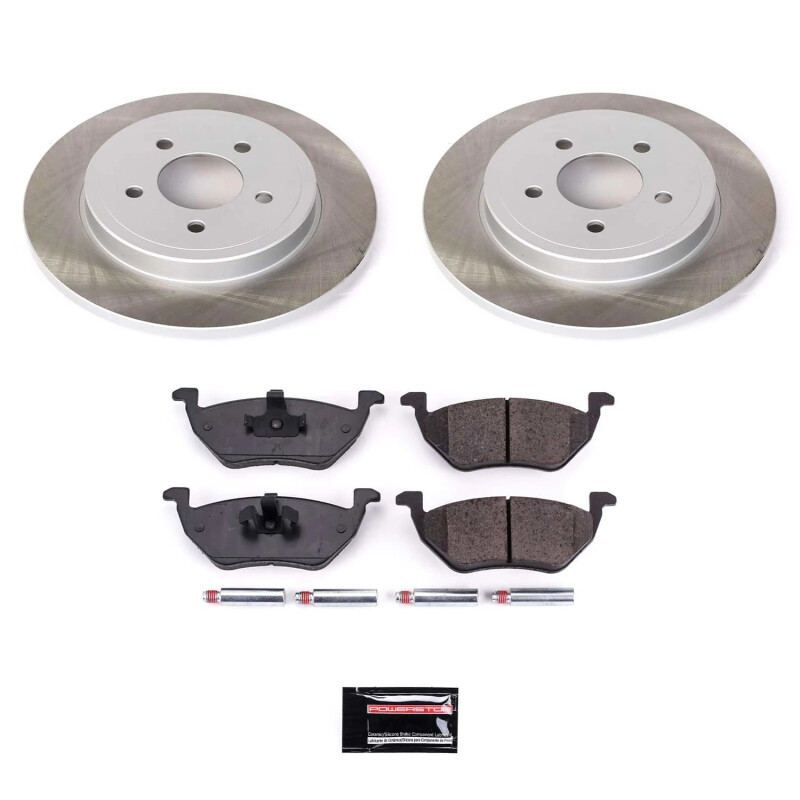Power Stop 05-08 Mercury Mariner Rear Semi-Coated Rotor Kit - SC4585