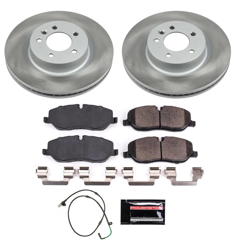 Power Stop 05-09 Land Rover LR3 Front Semi-Coated Rotor Kit - SC4615