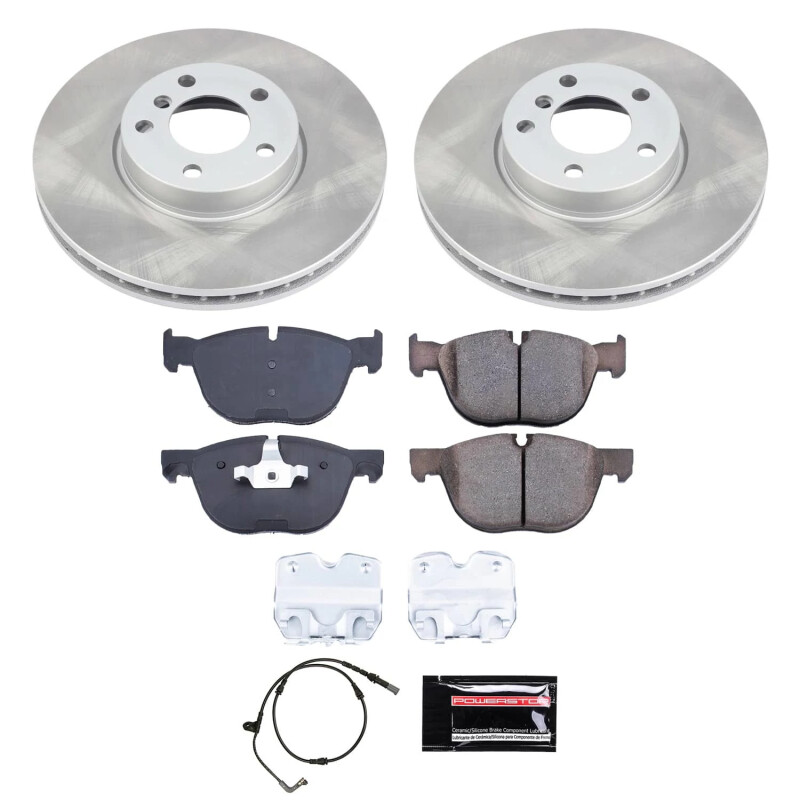 Power Stop 07-10 BMW X5 Front Semi-Coated Rotor Kit - SC4693
