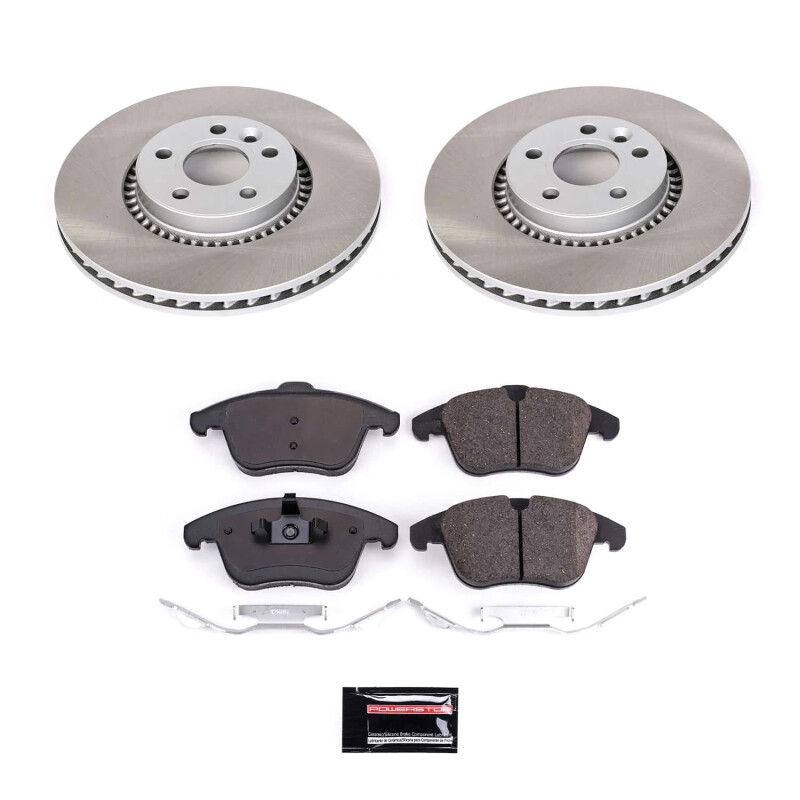 Power Stop 08-15 Land Rover LR2 Front Semi-Coated Rotor Kit - SC4701