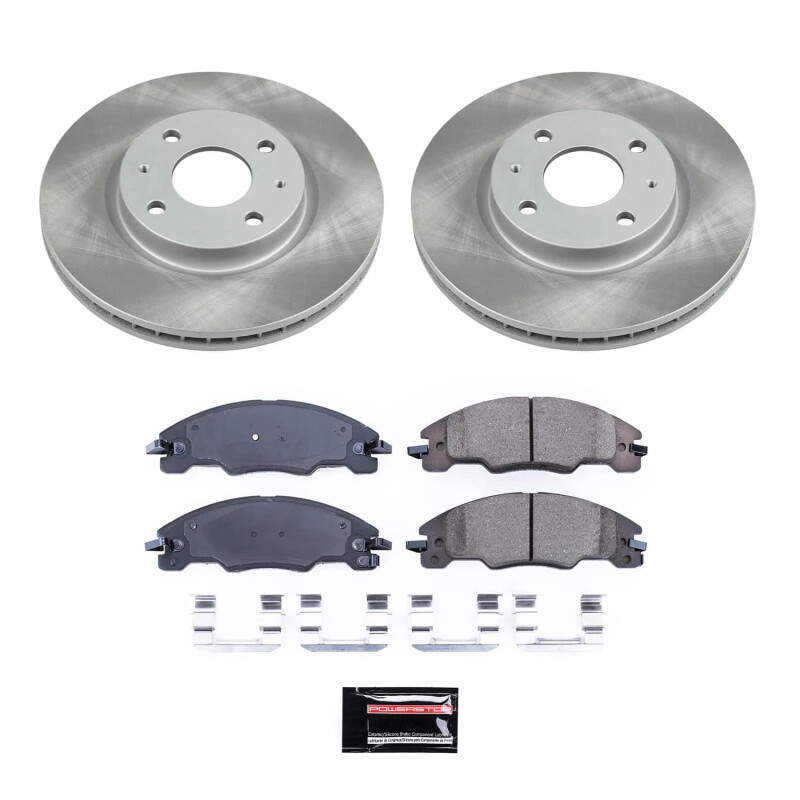 Power Stop 08-11 Ford Focus Front Semi-Coated Rotor Kit - SC4726