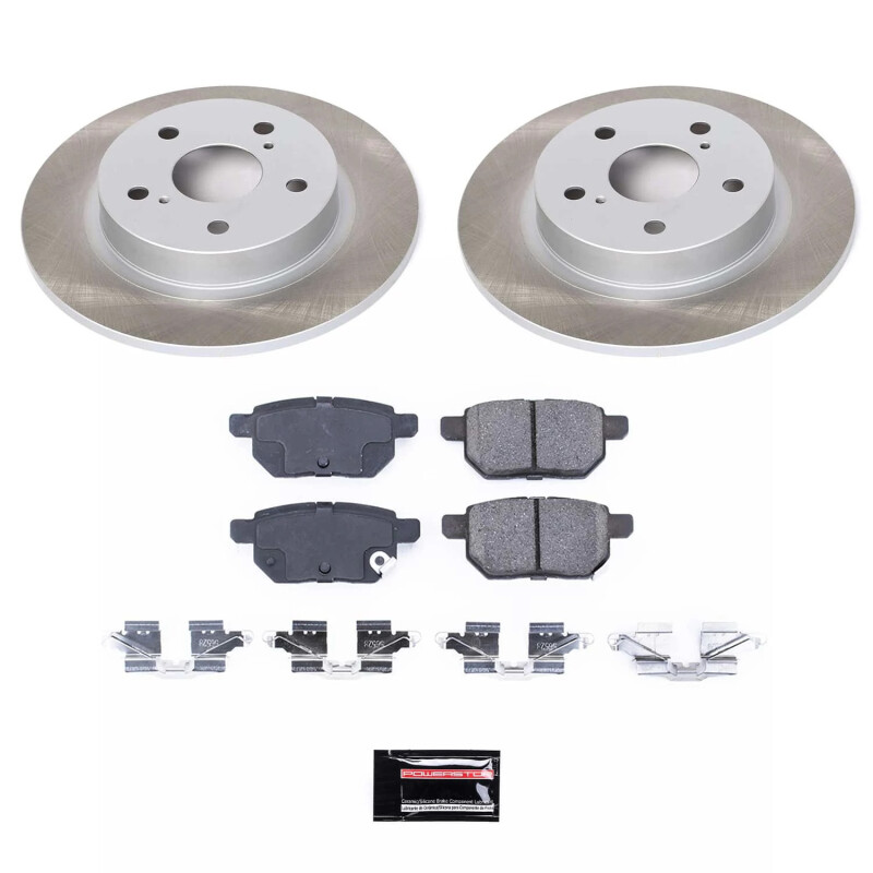 Power Stop 11-16 Scion tC Rear Semi-Coated Rotor Kit - SC6097