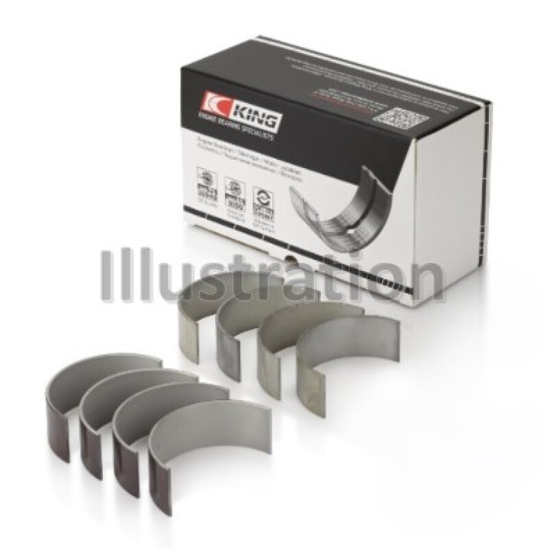 King Engine Bearings VW Azv/CfCA/Awx Sputter (Size +0.50mm) Connecting Rod Bearing Set - CR460SP0.5