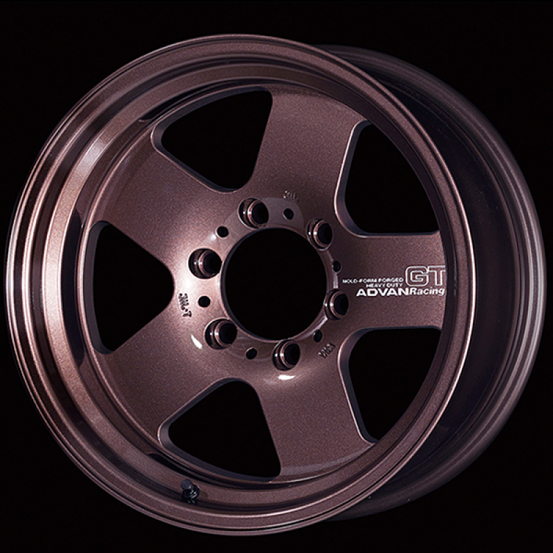 Advan GT Heavy 17X8.0 +20 6x139.7 Racing Copper Bronze Wheel - YAQH7G20KRCB