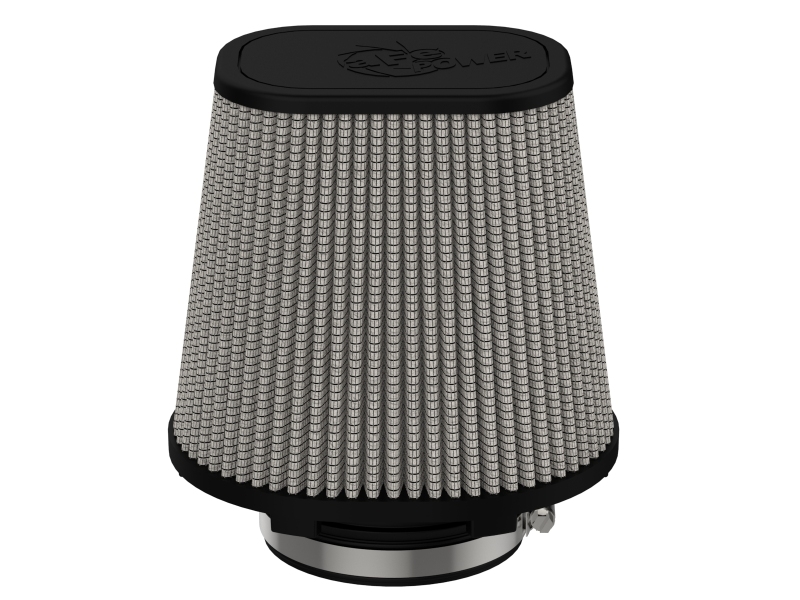 aFe Magnum FLOW Pro DRY S Air Filter 4in F (7-3/4x6-1/2)in B (5-3/4x3-3/4)in T x 7in H - 24-90201D