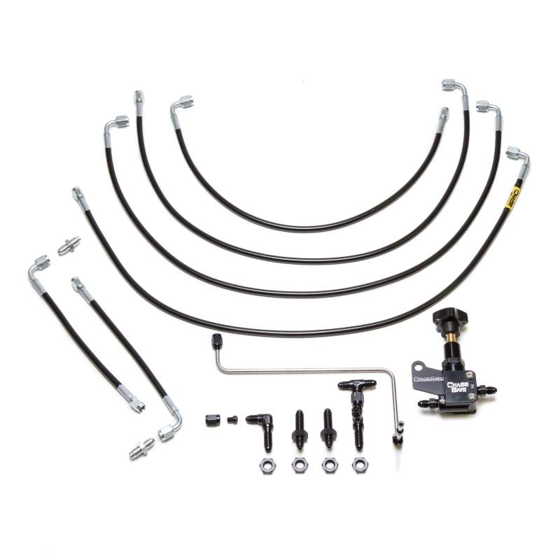 Chase Bays 88-02 Nissan S13/S14/S15 Single Piston Brake Booster Delete In Bay Brake Line Relocation - CB-N-S134BBE