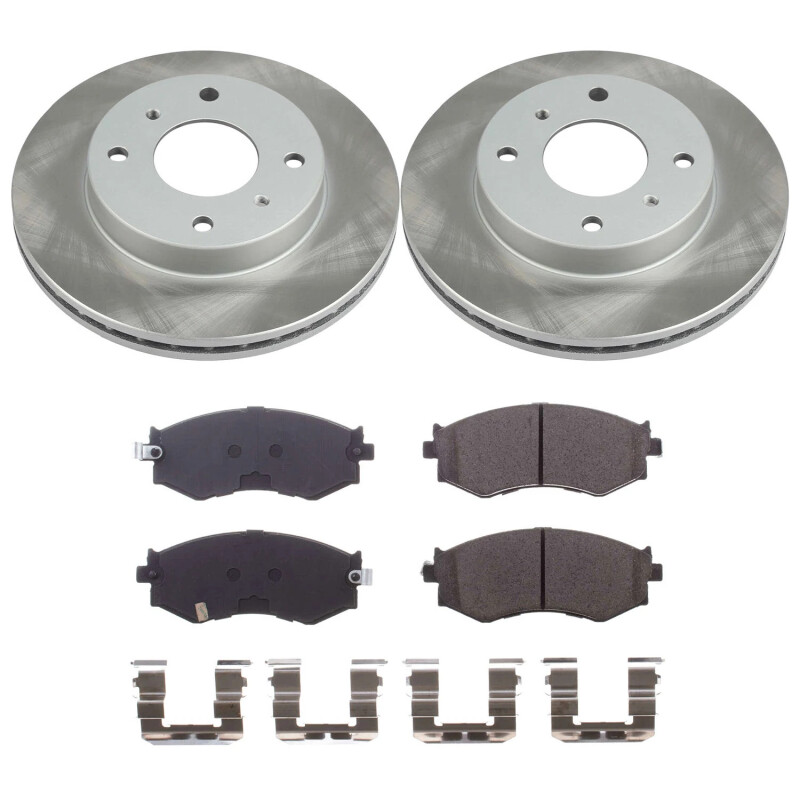Power Stop 91-96 Infiniti G20 Front Semi-Coated Rotor Kit - SC9172