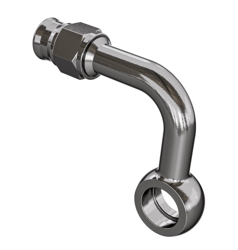 Goodridge 90 Deg Side Banjo for 3/8 or M10 Bolt - P5099S-03C