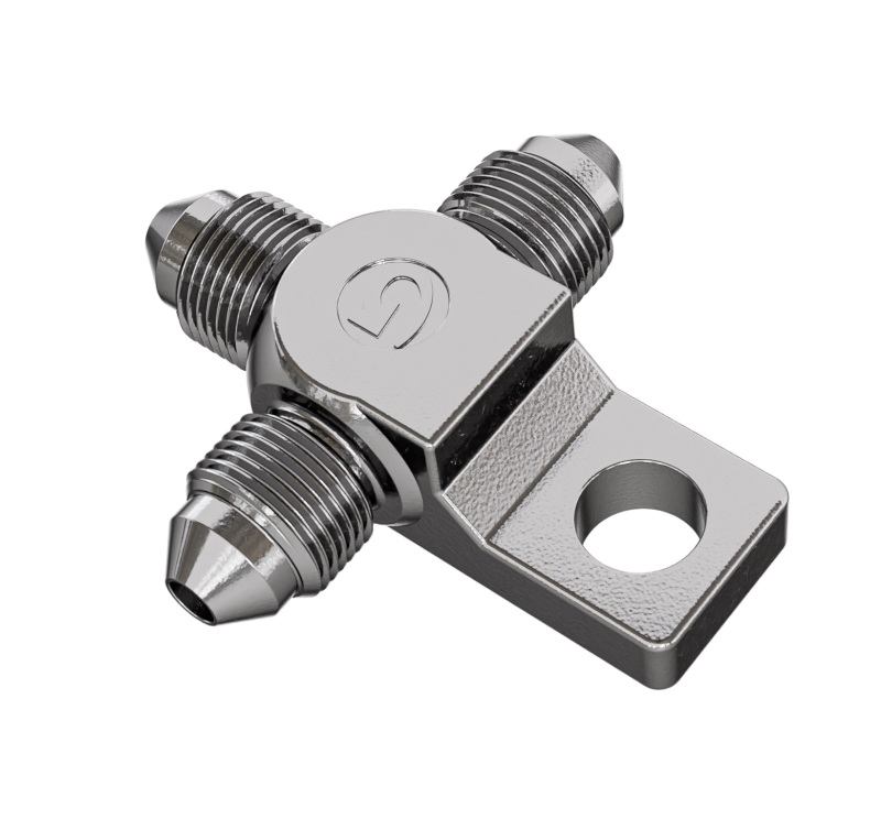 Goodridge T-Piece w/Locating Tab for AN3 Female Fittings - P5130-03C