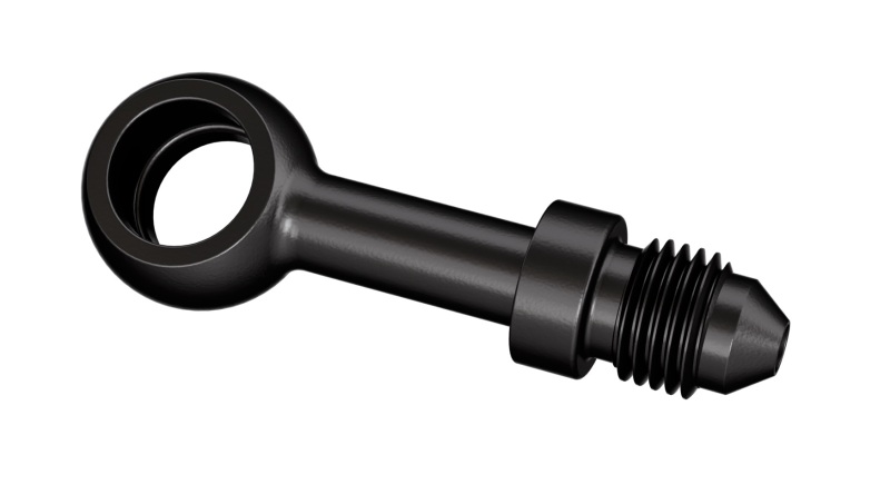 Goodridge Straight Banjo Adaptor for 3/8 or M10 Bolt - P592-03ZBK