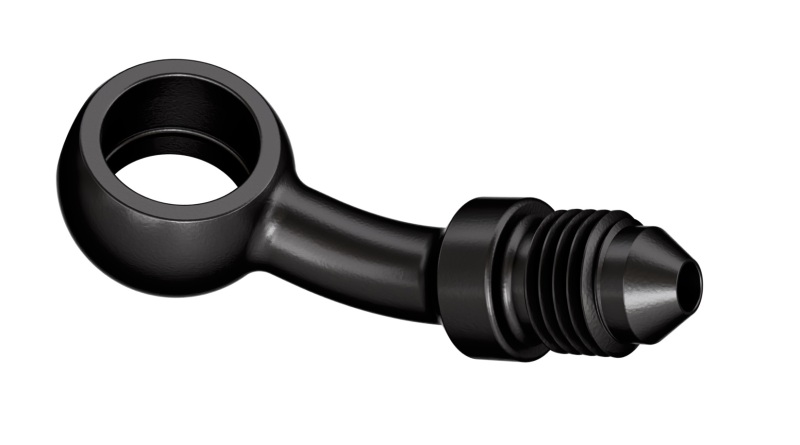 Goodridge 35 Deg Banjo Adaptor for 7/16 Bolt - P593-03-04ZBK